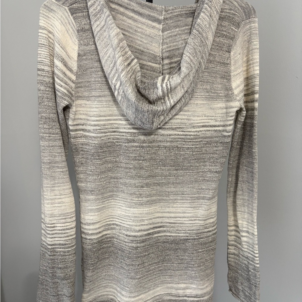 prAna Gemma Space Dye Hooded Sweater - Lightweight Ombré Pullover - Size S - Picture 3 of 8